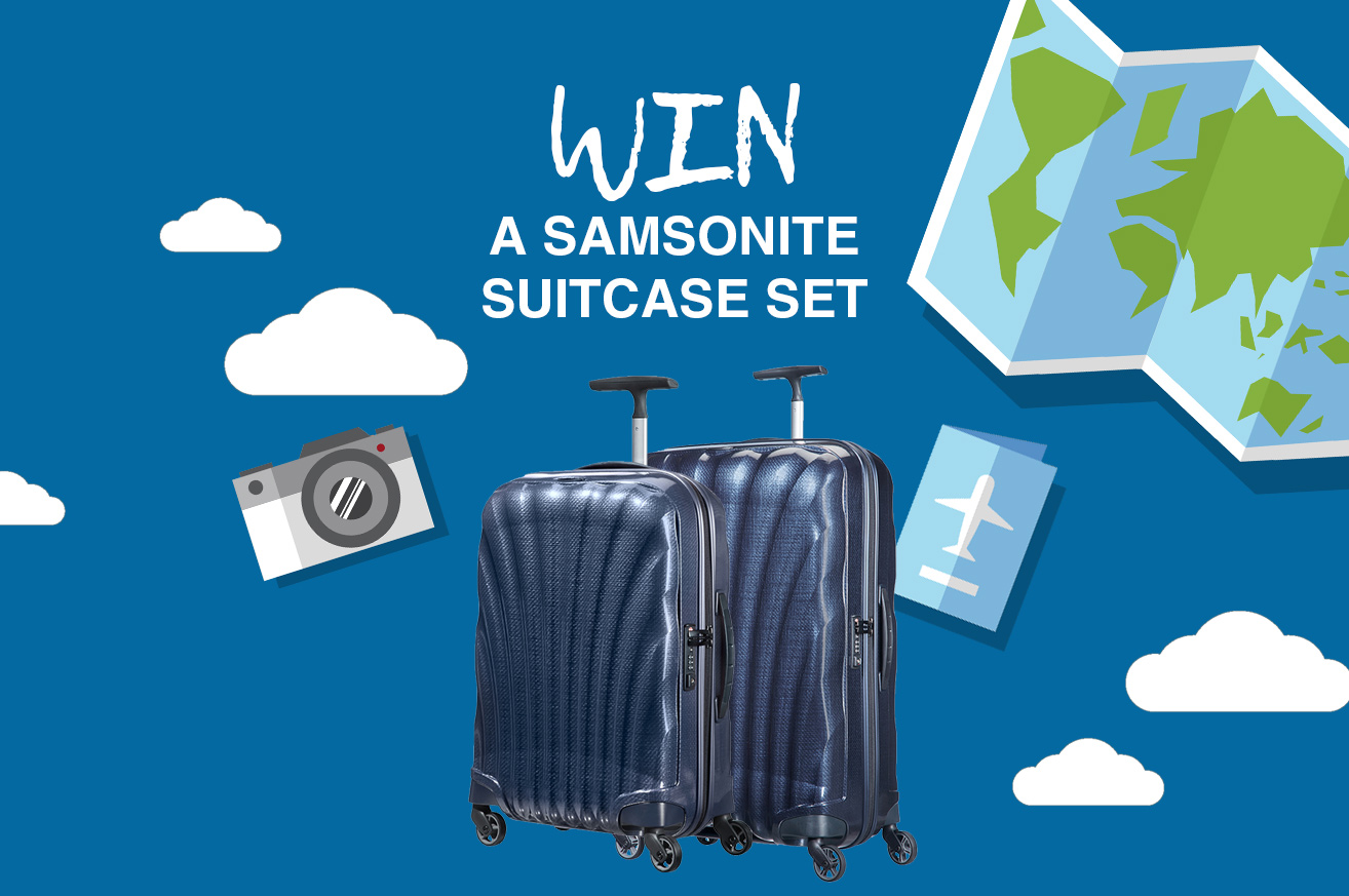 Park On King | Win a Samsonite suitcase set