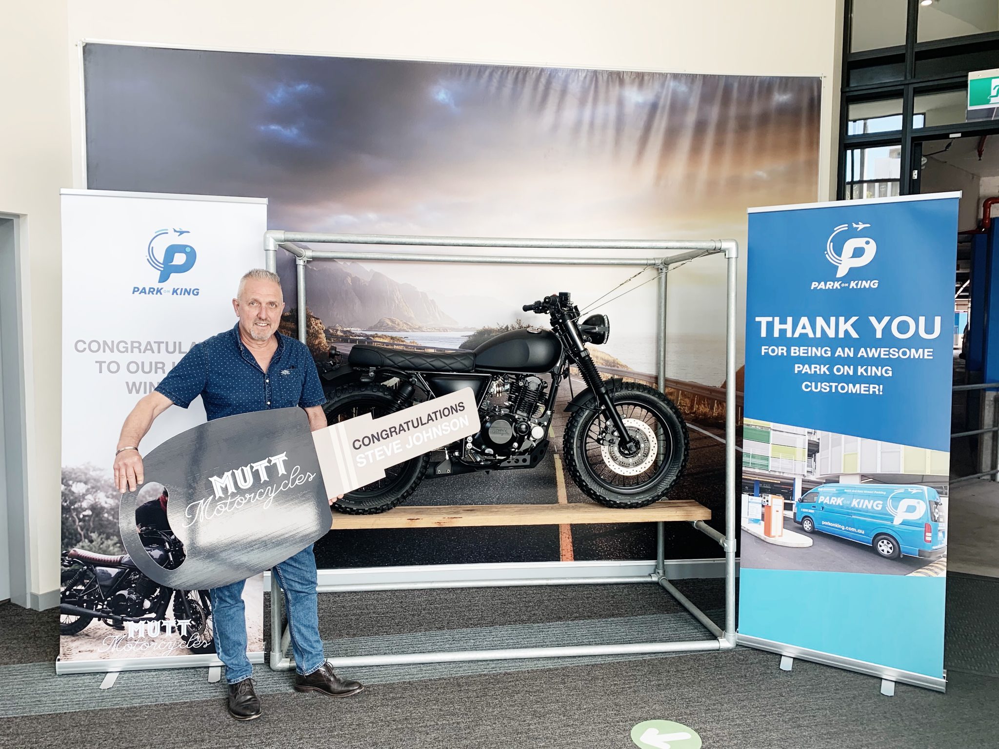 Park On King | Congratulations to the winner of the first Mutt Motorcycle giveaway!