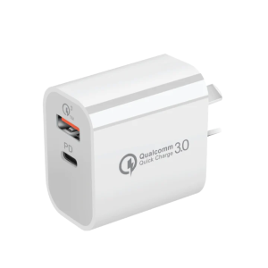 Hercules - Super Speed Wall Charger 20W USB and Type-C (White)