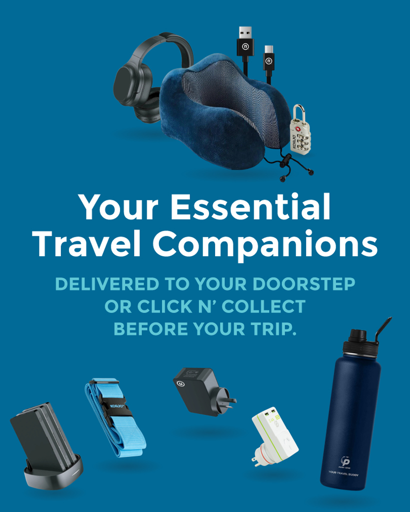 essential travel companions banner