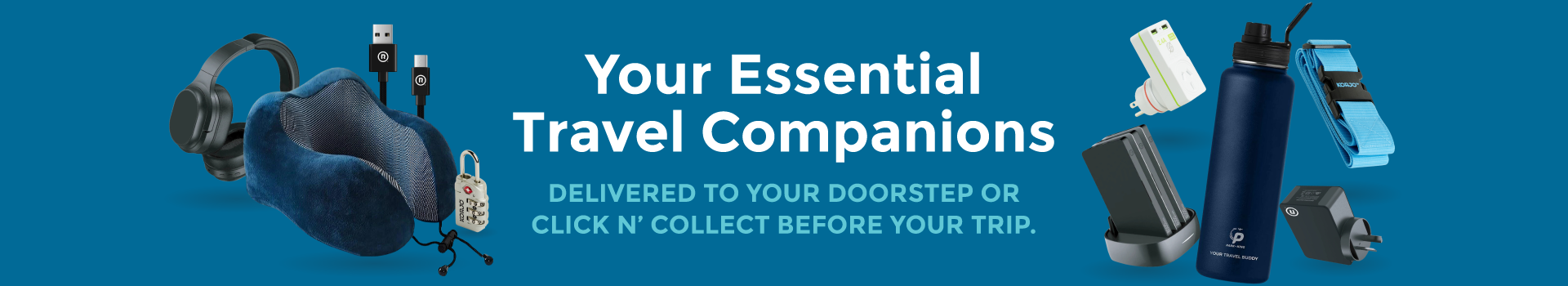 essential travel companions banner